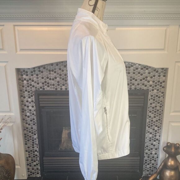 Adidas GE Beijing 2008 Olympics white windbreaker, size medium - Picture 8 of 12